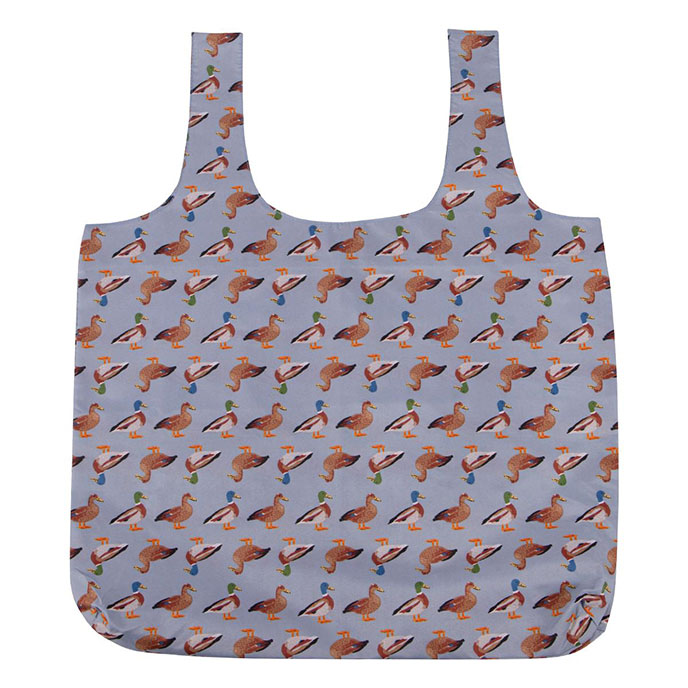 totes Recycled Shopping Bag Duck Print  Extra Image 1